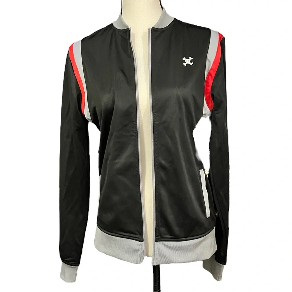 🚫SOLD🚫 Vintage Y2K Paul Frank Skurvy Skull & Bones Track Jacket - Picture 2 of 8